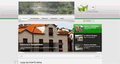 Desktop Screenshot of casadafontenova.com