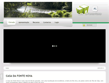 Tablet Screenshot of casadafontenova.com